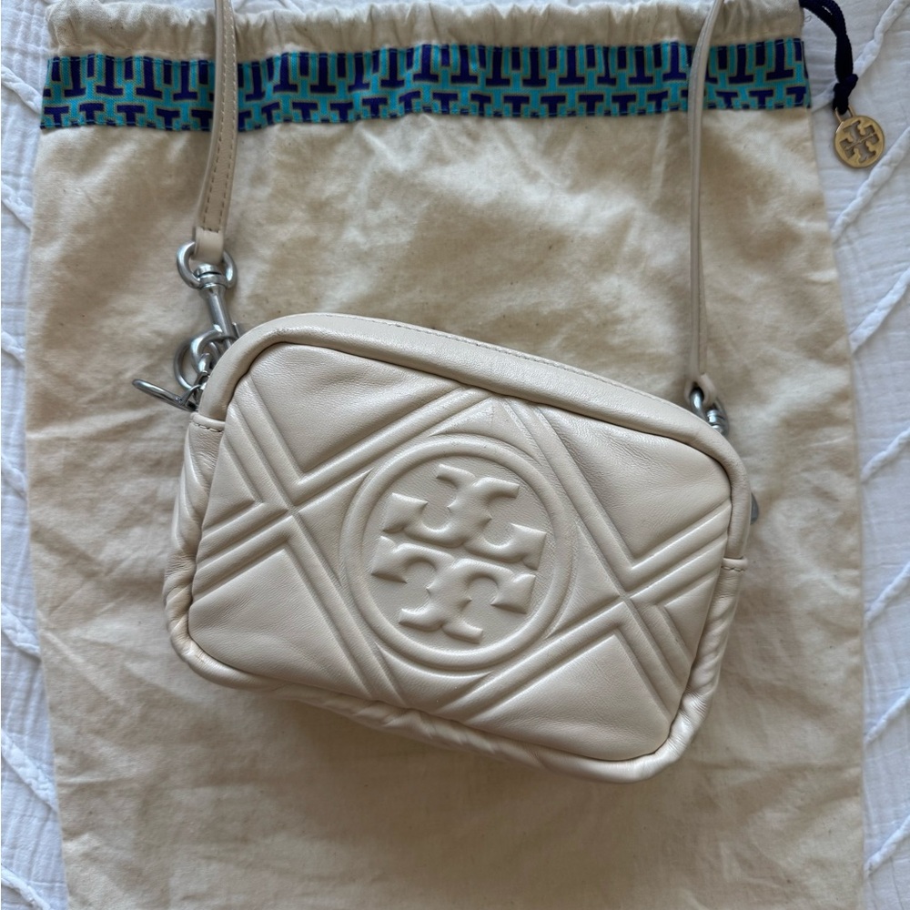 Tory Burch Cream Crossbody Bag